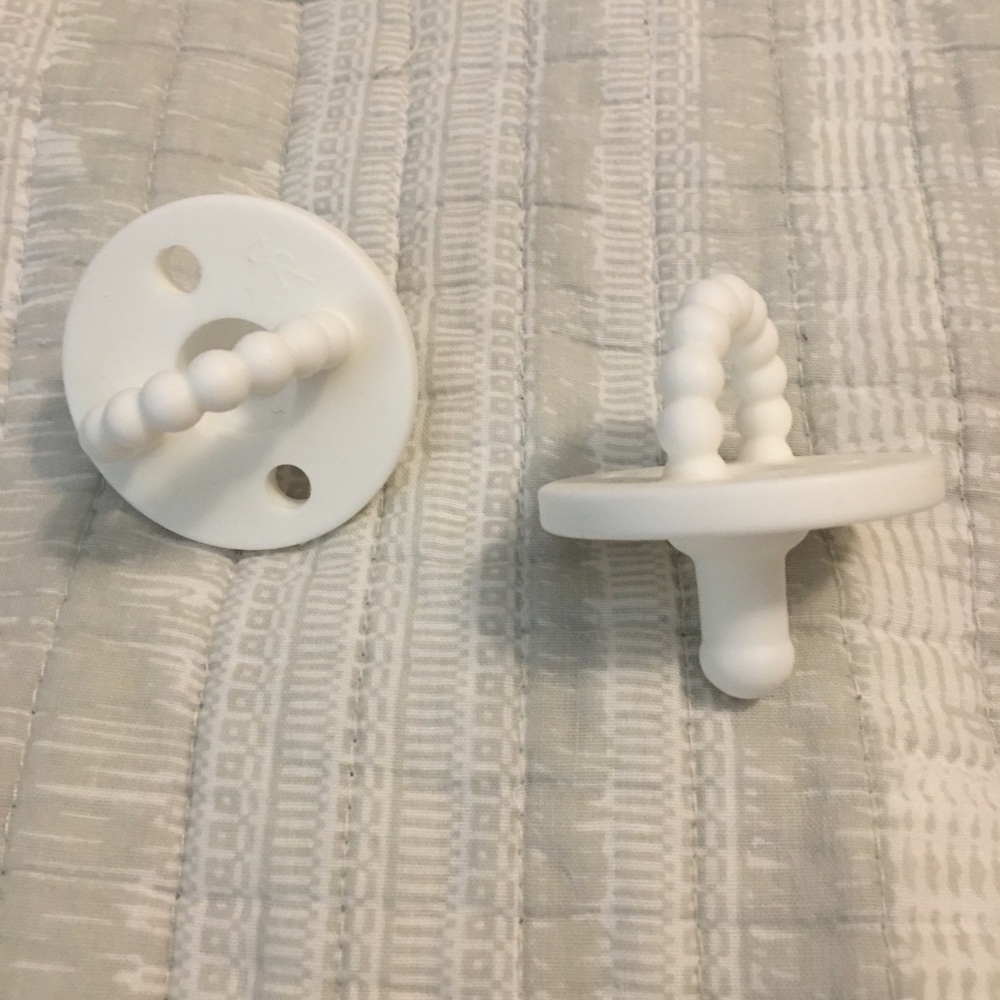 Ryan and Rose White Pacifier